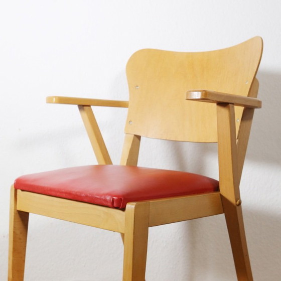 Image 1 of ❤️Seminarvoorzitter Hellerau Cultureel Meubel Selman Selmanagić GDR Midcentury Bauhaus