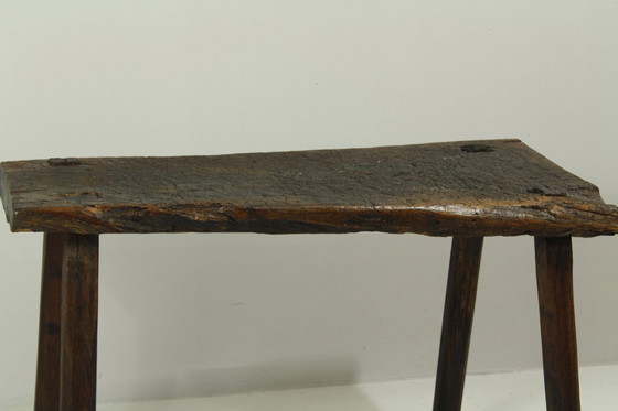 Image 1 of Mesa de trabajo primitiva del siglo XIX
