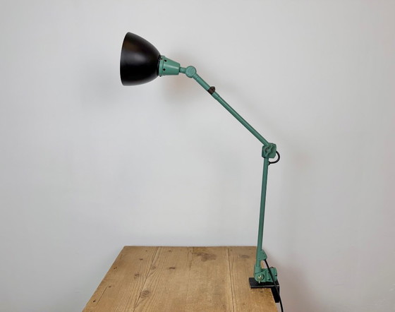 Green Industrial Workshop Desk Lamp by Curt Fischer for Midgard, 1950s – Table lamps, Plastic, Iron (photo 8 of 23)