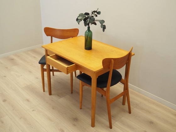 Image 1 of Schreibtisch aus Esche, dänisches Design, 1970er Jahre, Produktion: Dänemark