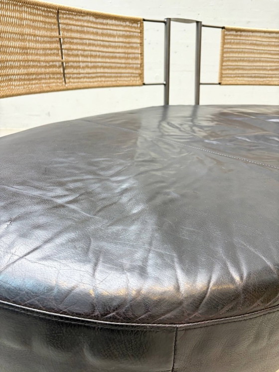 Divano in pelle Fantasy Island, Kurt Beier, anni '80 – Divani 3 posti, Leather (photo 4 of 18)