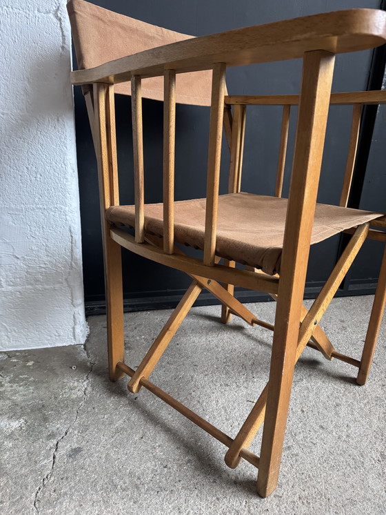 Image 1 of 1950s director's chair