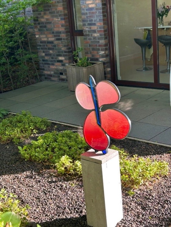Scultura in vetro / Statua da giardino “Oh My Heart” - Jan Leenknegt – Arte in vetro, Glass (photo 3 of 6)
