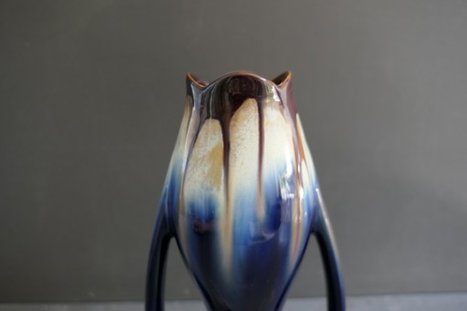 Art Deco vase Faiencerie de Thulin Belgium 30