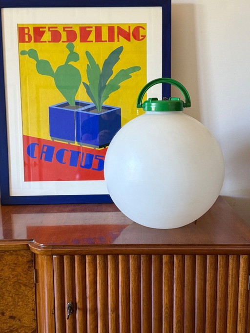 Space Age floor / table lamp mod. Tama, Isao Hosoe, Valenti Italy 1975