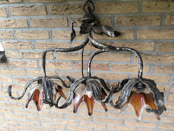 Image 1 of Lampada brutalista degli anni '70