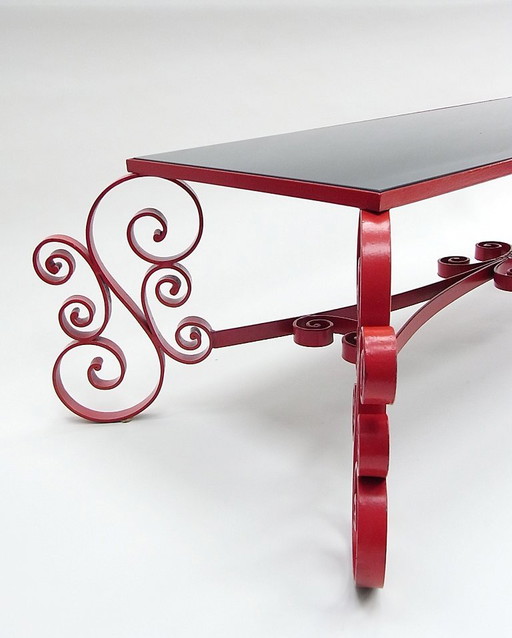 Beverly, table basse de style Mid-Century, États-Unis, années 1960, unique !