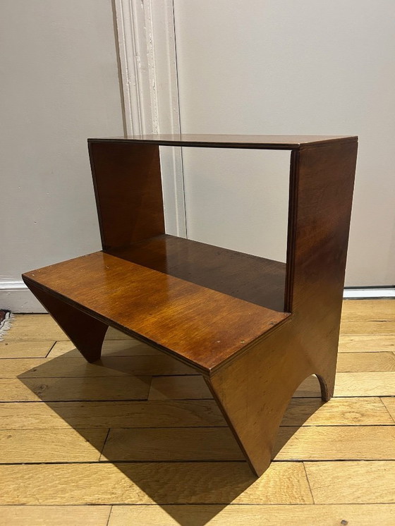 Image 1 of houten plank uit de jaren 1950