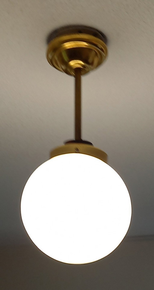 Lámpara colgante Art Déco vintage