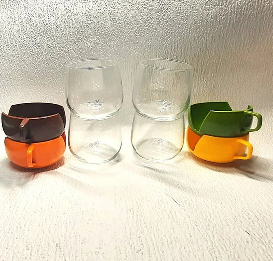 Image 1 of Bellissimo servizio da caffè/tè vintage olandese/tedesco – stile retrò anni '70!