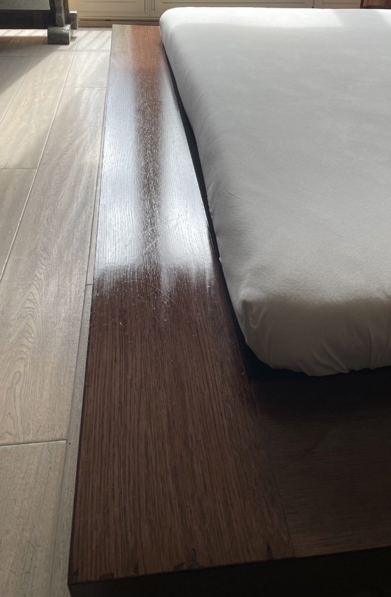 Cadre de lit plateforme Rossetto Armobil 'Win' de design italien King Size (180x200) – Excellent état ! (photo 8 of 10)