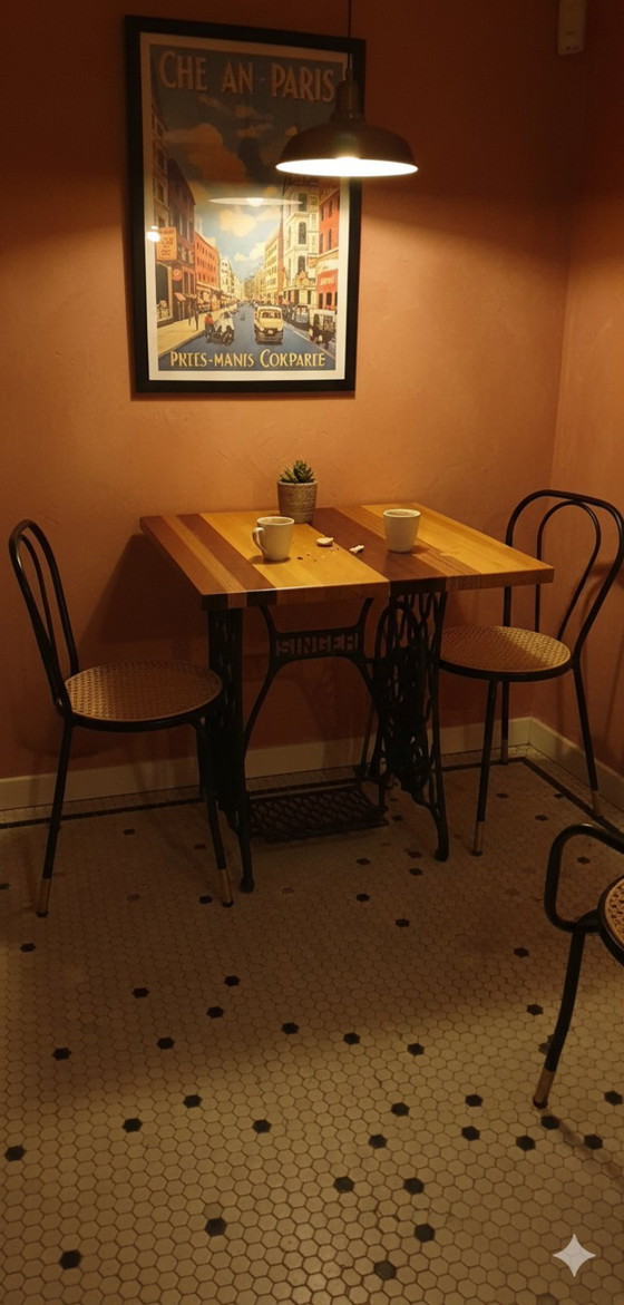 Image 1 of Chanteuse de table de bistro