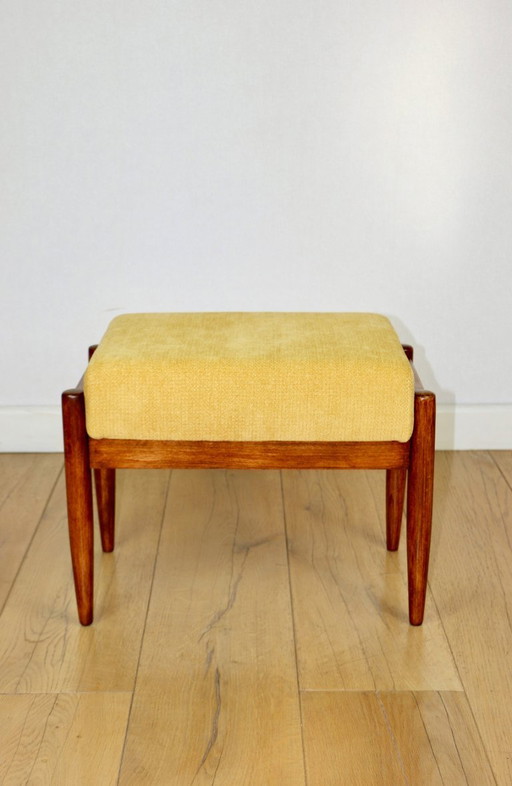 Edmund Homa Stool Yellow Cream Structural Seat
