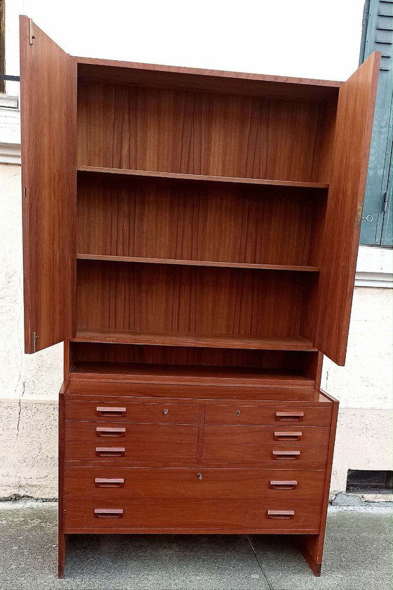 Image 1 of Doppelkorpus im Stil der 1950er Jahre von Hans Wegner für RY Mobler