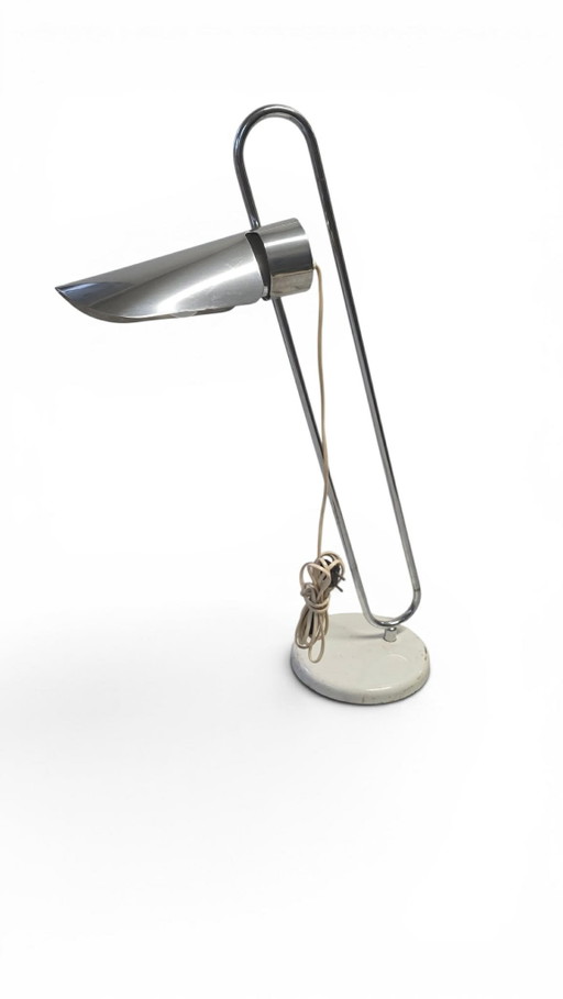 Bureaulamp in futuristische stijl, toegeschreven aan Goffredo Reggiani, Italië, 1970.