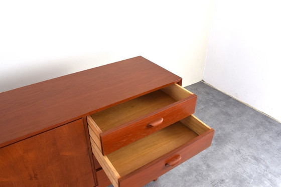 Image 1 of Mid-Century teakhouten dressoir van Heinrich Althoff, jaren 60.