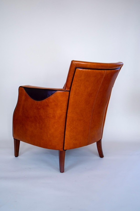 Image 1 of Sessel Agora Low Leder Tabak /1004