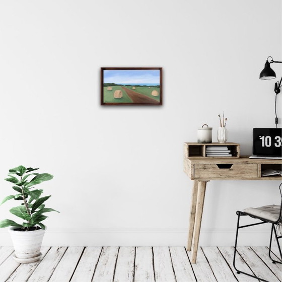 Image 1 of Öl auf bespanntem Keilrahmen 46x27cm.