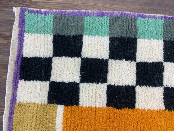 Alfombra de lana pura hecha a mano a medida, tamaño 2/3 m. – Ahrend, Wool (photo 5 of 9)