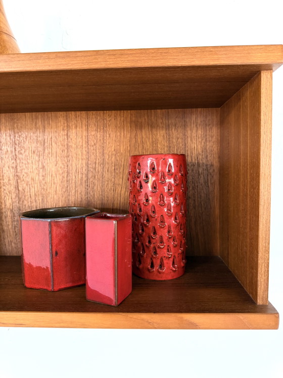 Vintage Teak Wall Shelf, 1960s – Wall cabinet, Wood (photo 9 of 12)