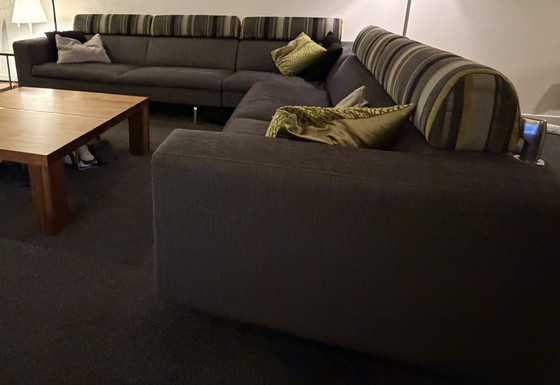 Image 1 of Leolux Horatio divano ad angolo (grigio scuro)