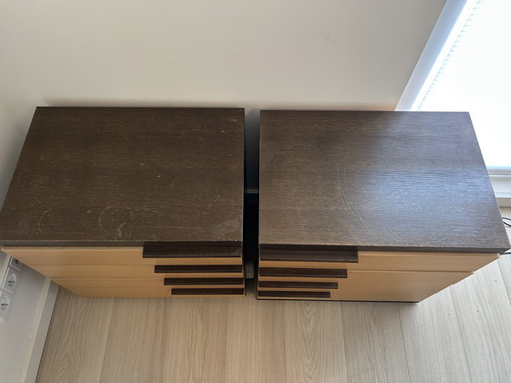 Image 1 of Tables de chevet Moser vintage années 70-80