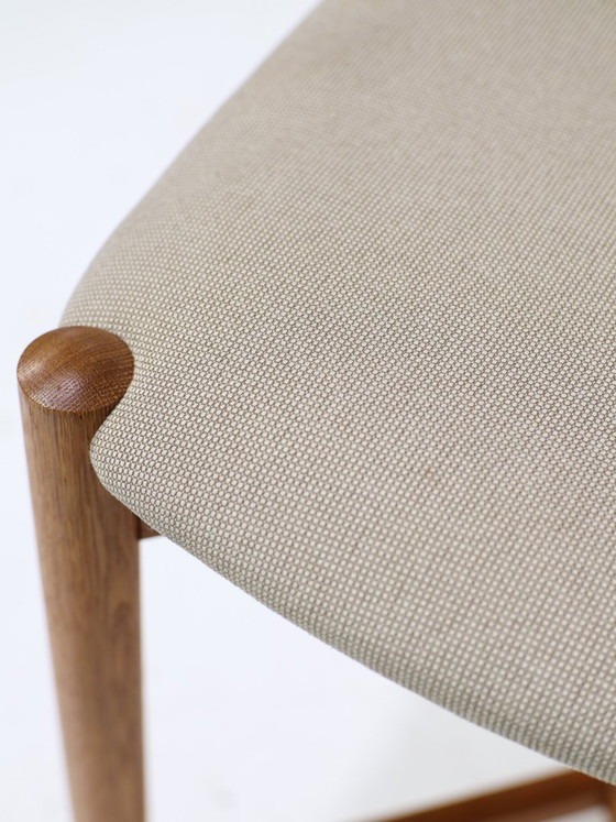 Image 1 of 2 sgabelli da bar vintage danesi Findahl in rovere