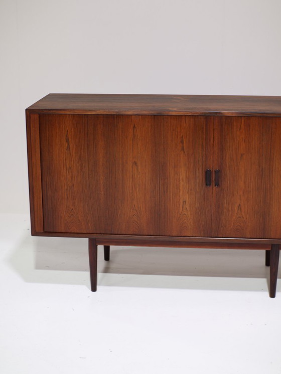 Image 1 of Arne Vodder sideboard tambour Sibast rosewood 1960s