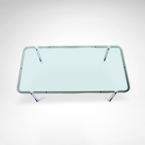 T112 Steel And Glass Coffee Table By Horst Bruning For Kill International 1970s – Metal (photo 8 of 10)