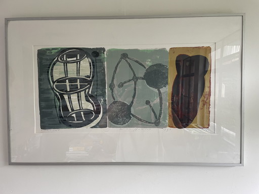 Sérigraphie "Bitter sweet" (1993) de Piet Warffemius