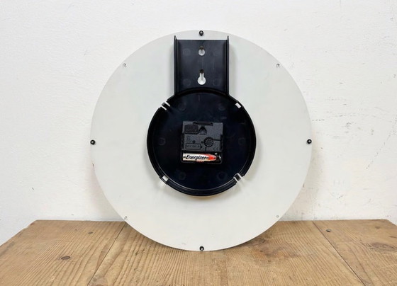 Image 1 of Vintage Office Wall Clock from Pragotron, 1980s