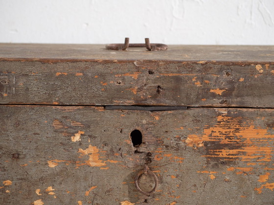 Antique chest with gray patina (c.1920) #72 – Chest of drawers, Rustic (photo 26 of 40)