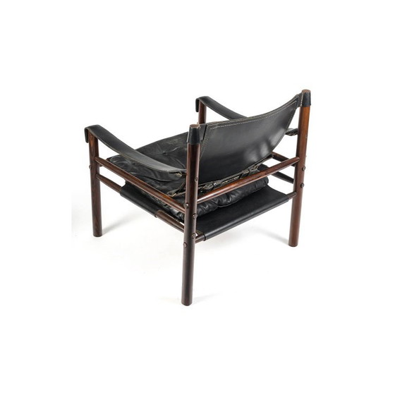 Poltrona Sirocco di Arne Norell, 1960 – Norell Möbel, Sedie e poltrone, Wood, Leather (photo 7 of 9)