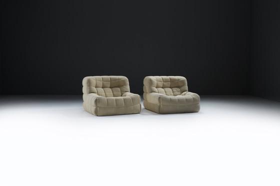 Image 1 of Splendide poltrone vintage Kashima del 1979 di Michel Ducaroy per Ligne Roset