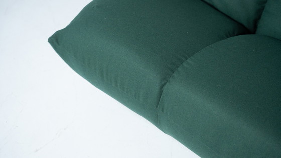 Image 1 of Mid-Century Modern Green Papillon Sofa By Giovannetti, Italy, 1970S