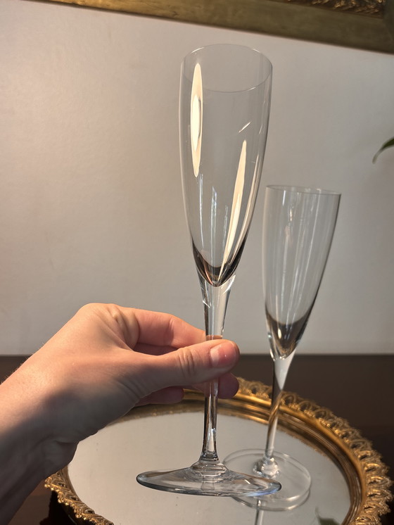 Image 1 of 2 Baccarat champagneglazen