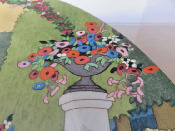 Piatto da portata grande della serie "Giardini francesi" di Villeroy & Boch, disegnato da Raymond Charmaison. (photo 8 of 12)