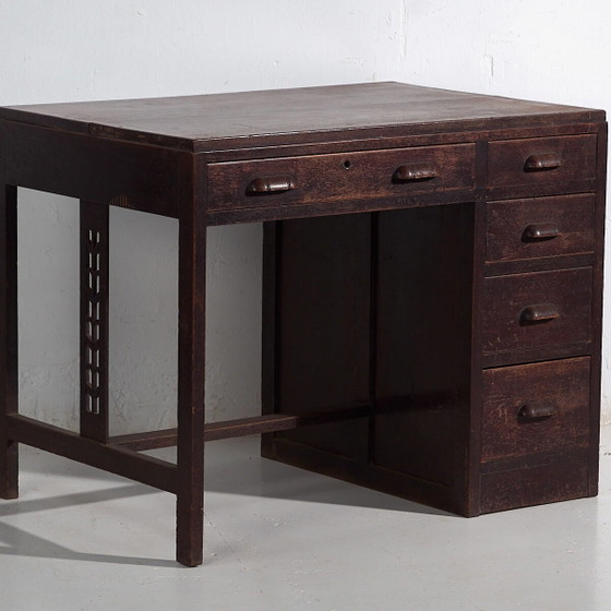 Antique Japanese desk - Showa Period (c. ) #40 (photo 4 of 40)