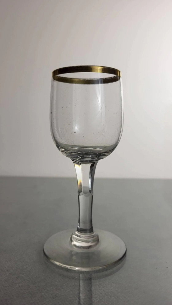 12 crystal liqueur/aperitif glasses – Glass & Decanter (photo 8 of 9)