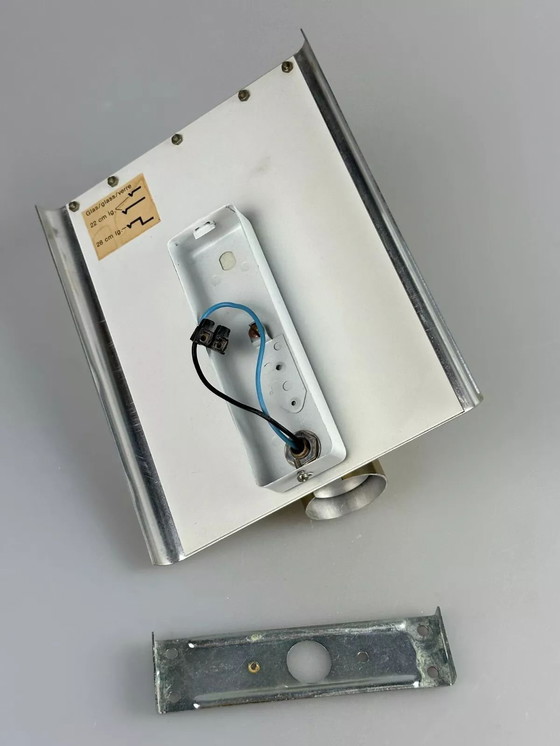 Image 1 of 60's 70's Applique Doria Leuchten Germany Wall Sconce Space Age Design