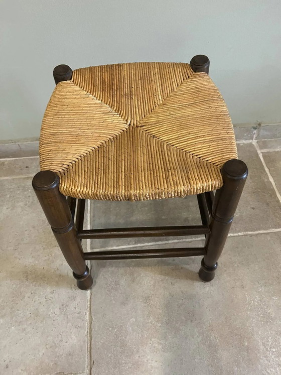 Sgabello in legno con seduta in paglia – Sgabelli, Rustic (photo 2 of 14)