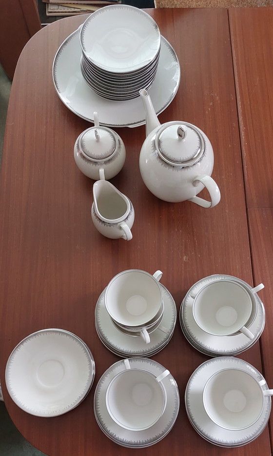 Large Complete Vintage Dinnerware Set – Winterling Bavaria (1950s/60s) – Gebrüder Winterling A.G., Crockery (photo 5 of 10)