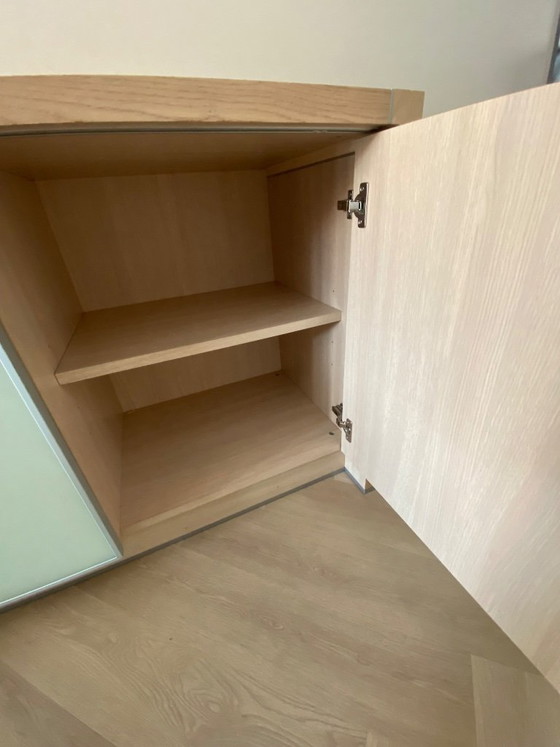 Image 1 of White oak sideboard