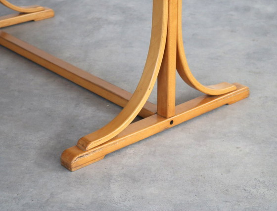 Image 1 of vintage 1960s dining table in the style of Thonet
