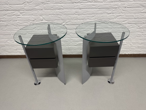 Image 1 of 2x Casprini Klee bijzettafel van Kuin & Kuin uit de jaren 90.