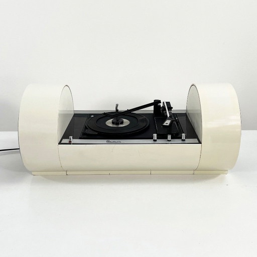 Tube Turntable Stereo Console by Yonel Lebovici for PAAM, 1968