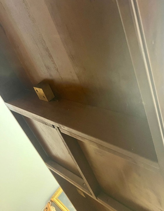 Image 1 of Gründerzeit-style dining table from the 1960s, made of solid cherry wood, Mid Century, excellent condition