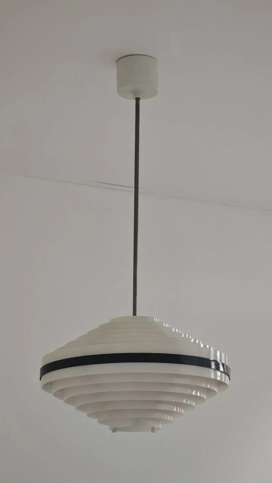 Lampada a Sospensione UFO Space Era Cecoslovacchia 1970 – Lampade a sospensione, Metal, Plastic, Space Age (photo 25 of 29)