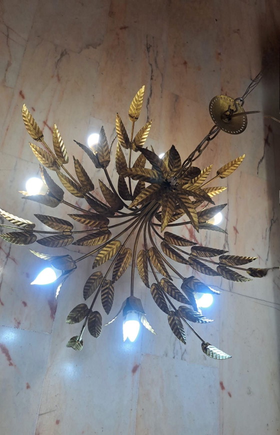 Plafonnier Ferro Art, Doré (photo 2 sur 10)