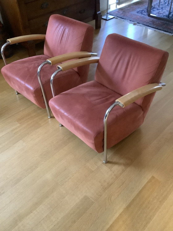 Image 1 of 2 Leolux Scylla Alcantara-Sessel